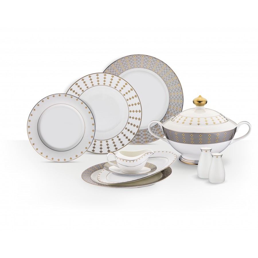 PYT-516 - Cecina 74 Parça Bonechina Suplalı Y.Tk.